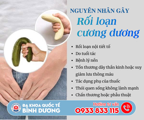 Nguyên Nhân Gây Rối Loạn Cương Dương